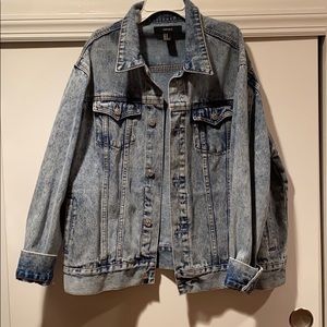 Vintage Oversized Jean Jacket